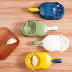 🥟 2-in-1 Creative Manual Dumpling & Samosa Maker Available in Mix/Random Colors