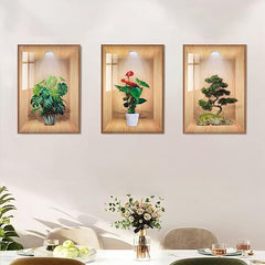 3D Wall Sticker Set (3pcs)