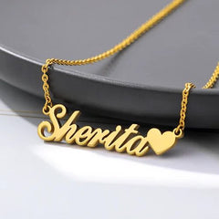Customized Necklace with heart