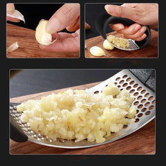 Stainless Steel Garlic Press