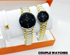 Luxury Gold Couple Watches – Elegant Matching Timepieces
