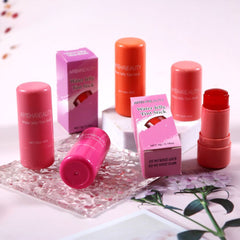 Aiysha Beauty Water Jelly Tint Stick – Moisturizing & Long-Lasting Lip & Cheek Tint (pack of 4)